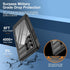 Ezanmull Waterproof Case for Samsung Galaxy S24 Ultra, Built-in Screen Protector, Dustproof Shockproof Full Body Cover