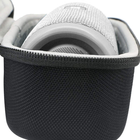 Khanka Hard Travel Case for JBL FLIP5 Flip 5 / Flip 6 Waterproof Portable Bluetooth Speaker (Black)