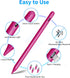 DRYMOKINI Stylus Pen, Active Touch Screens Compatible for Android/iOS Tablets/Phones, Rechargeable Universal Pencil,
