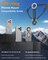 GUBFFON 17 16 15 14 13 12 Magnetic Neck Phone Holder for Recording, Neck Mount Phone Holder for POV/Vlog/Video Content