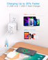 Multi Plug Outlet Extender, Non Surge Protector Electric Outlet Splitter with 3 USB Wall Charger (1 USB C) for