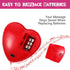 Civaner 2 Pack 20 Voice Recorder for Stuffed Animal Second Red Heart Voice Recorder Sound Recording Device Recordable