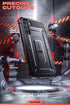 SUPCASE Heavy Duty Full-Body Case for Samsung Galaxy S22 with Stand (Unicorn Beetle Pro), Black