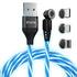 Statik GloBright 360 Magnetic Charging Cable, Light Up Charging Cable, Magnetic USB C Charging Cable, LED Charging