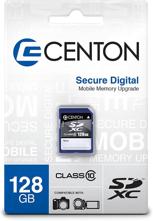 Centon 128GB 10 (S1-SDXC10-128G) Electronics Class SD Card