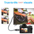 Twozoh 30FT, 1080p 7/8/9 4 A6000 A6300 B500 3 Long Micro HDMI to HDMI Cable HDMI to Micro HDMI Braided Cord Support