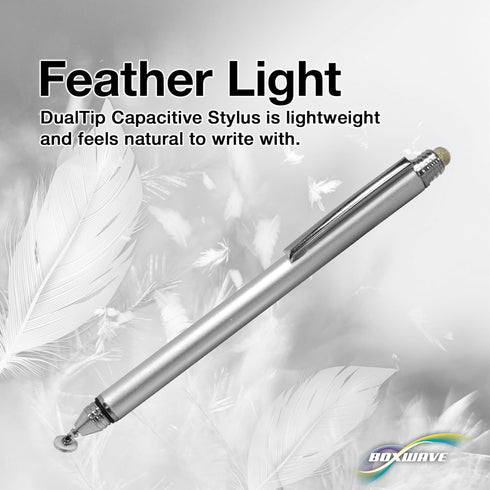 BoxWave Cozyla (15.6 Stylus Pen Compatible with Calendar+ in) - DualTip Capacitive Stylus, Fiber Tip Disc Tip