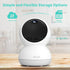 Alaga 3K 360 2-Way 2.4G 5G Indoor Camera, HD Indoor Security Camera, Pan/Tilt Pet Camera, Audio, Siren, Night Vision