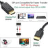 4K 35FT, 35 4K&3D, 10.67M DisplayPort-DP to HDMI Cable Display Port to HDMI Cable Feet Adapter, Video/Audio