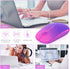 VssoPlor Wireless Mouse, 2.4G Slim Portable Computer Mice with Nano Receiver for Notebook, PC, Laptop (Gradient Purple)