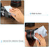 PATIKIL 82mm Lens Hood, Wide Angle Matte Surface Anti-reflective Hood with Cap and Cleaning Cloth for Camera Lens