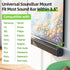 USX MOUNT 1 Soundbar Mount for Samsung, Sony, LG, Vizio, Bose, Onn & More Sound Bar Mounts-Universal Soundbar Mounting