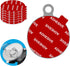 PKYAA Dashboard Pad Mounting Disk Sticky Adhesive Replacement Kit, 6pcs 3.15"(80mm) Circle Stickers for Suction Cup Car