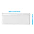 360mm 120mm 2 4.72inch 2-Pack x PC Fan Dust Mesh Filter PVC Computer PC Case Dust Proof Filter Cover Magnetic White