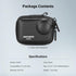 Insta360 AC042 NEEWER Storage Case Compatible with GO Ultra, Protective Portable Travel PU Hard Shell Carrying Bag