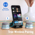 Liddle Speaker Magnetic Small Bluetooth Speaker, Wall Mountable Mini Bluetooth Speaker for iPhone 12/13/14/15 (Silver)