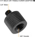 4 Pcs Camera Screw Adapter Set, 1/4" Male to 3/8" Female and 3/8" Male to 1/4" Female for Camera Monitor, Tripod, Mount