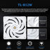 Frozen 240 3300RPM,12CM AM4/AM5,Intel 1150/1151/1200/2011/1700,Computer Thermalright Edge White CPU Liquid