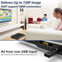 MAITE 128G DVD Player, Region Free DVD Players for CD/DVD's, Compact DVD Player Supports NTSC/PAL System with AV Stable