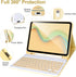 AHYWTAN 11/10th A16 2025 11 inch/10th 2022 10.9 for iPad Generation Case with Keyboard,Detachable Bluetooth Keyboard