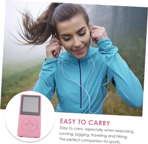 CAXUSD Lossless Sound Music Player Portable Media Player with Classic Buttons Lightweight for Seniors Supports Amv