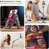Busdebon 4-in-1 Selfie Sticks for iPhone, Multi-Functional Phone Tripod with Remote Control, Pocket-Sized Mini Selfie