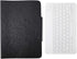 Bluetooth Wireless Keyboard with PU Case Cover for Android/iOS Smartphones, 10 Inch Keyboard Cover Set for Tablets