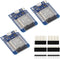 D1 Mini NodeMCU ESP32 ESP-WROOM-32 WLAN WiFi Bluetooth Development Board, 5V Compatible for Arduino (3pcs)