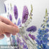 Trosturdspn 55 Inch Watercolor Floral Indoor TV Cover LCD TV Screen Protector Stretchable Television Dust Cover Spring
