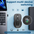 CITLLA BT1 BT2), 4-Way Wireless Bluetooth Mouse (USB + + Full Size Mouse, Scrolling, Multi-Device Silent for Computer
