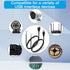 4Pcs USB 2.0 Male Plug 4pin Bare Wire Power Data Cable for USB Equipment Installed or Replacement