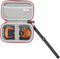 RLSOCO Hard Case for Ricoh WG-80/WG-70/WG-30/WG-7/WG-6, Orange Waterproof Digital Camera (Case Only)