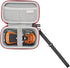 RLSOCO Hard Case for Ricoh WG-80/WG-70/WG-30/WG-7/WG-6, Orange Waterproof Digital Camera (Case Only)