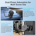 Amoner 2025 360 Vacuum Magnetic Suction Phone Holder, Upgrade Retractable Suction Cup Phone Mount, Foldable Magnetic