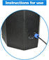 speakon Connector, Audio Speaker Plug Twist Lock 4 Pole Speaker Plug, nl4 Connector Compatible with NL4MPR, NL4FC,