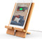 Pezin & Hulin Bamboo Tablet Stand Adjustable Desktop Holder for Pad 9.7, 10.5, 12.9, Air 2 3 4 Mini, Phone