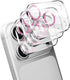 NECARSIN 3 Pack for iPhone 17 Pro Max Camera Lens Protector,Bling Tempered Glass