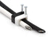 THE CIMPLE CO Dual, Twin, or Siamese Coaxial Cable Clips, Cat6, Electrical Wire Clip, 1/2 in Nail Clip, White (100