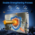 Uyiton UnBreak-Glass Screen Protector for Samsung Galaxy S24+ Plus, 6.7'' 5G, 2 Pack, Scratch-Resistant, Bubble-Free,