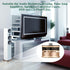 Monosaudio Audio Isolation Feet - Turntable & Speaker Isolation Feet with Stainless Steel Balls, Non-Slip Design (4