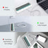 DLYFULL 12 Bay AA AAA Battery Charger, USB and Type-C Selectable High-Speeding Charging for Ni-MH Ni-CD Rechargeable