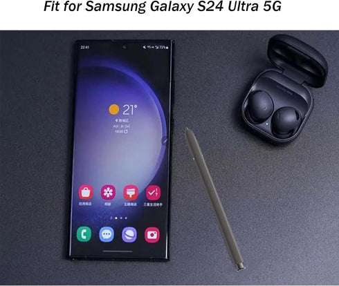 Galaxy S24 Ultra S Pen for Samsung Galaxy S24 Ultra 5G, Replacement Stylus Pen without Bluetooth Function (Dark Gray)