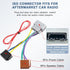 22Pin Car Stereo Wiring Harness Adapter Compatible with Jeep Grand Cherokee Wrangler Dodge Grand Caravan Ram Chrysler
