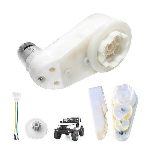 RS550 40000RPM Gearbox with 12V Motor for Power Wheels Motor Gearbox Upgrade,RS550 12 Volt DC Motor High Speed Match Children's Ride On Car