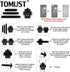 Lightweight Arm Band Phone Holder with Three Strap, Reflective Logo, Elastic Sleeve for iPhone and Android, Running
