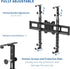 VIVO Universal Adapter VESA Mount Kit for 20 to 32 inch Flat and Curved Monitors, Black