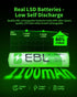 EBL 1100mAh (16 Pack) 2 NiMH AAA Rechargeable Batteries and Rechargeable AA AAA Battery Charger with USB Charging Ports