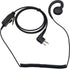 Earpiece for Motorola Radio, Single Wire Walkie Talkie Swivel Headset with Mic PTT for Two Way Radios (1 Pack)
