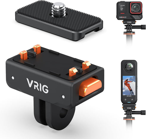 VRIG Magnetic Quick Release Mount for Insta 360 ACE/ACE PRO/ACE PRO 2, Quick