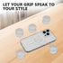 MVVM 10 Pcs Expandible Collapsible Mobile Phone Grip Stand Holder, Self-Adhesive Adhesive on The Bottom, Suitable